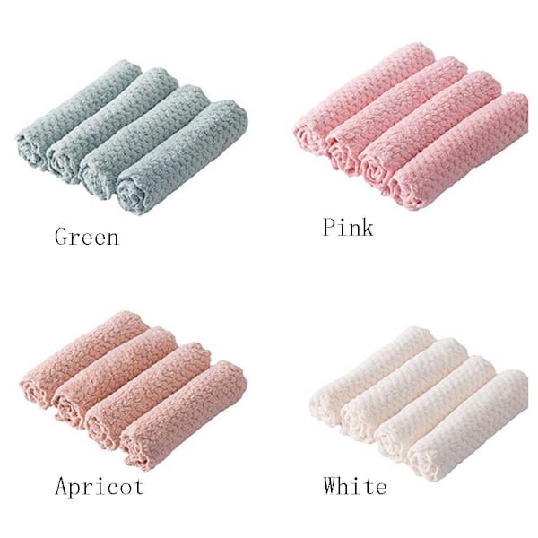 1/3 STK Renseklut Vaskehåndkle Rensefiller APRIKOS 3 STK Apricot 3PCS