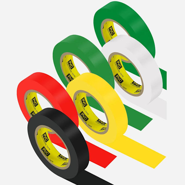 Elektrisk tape isolasjonstape GUL Yellow