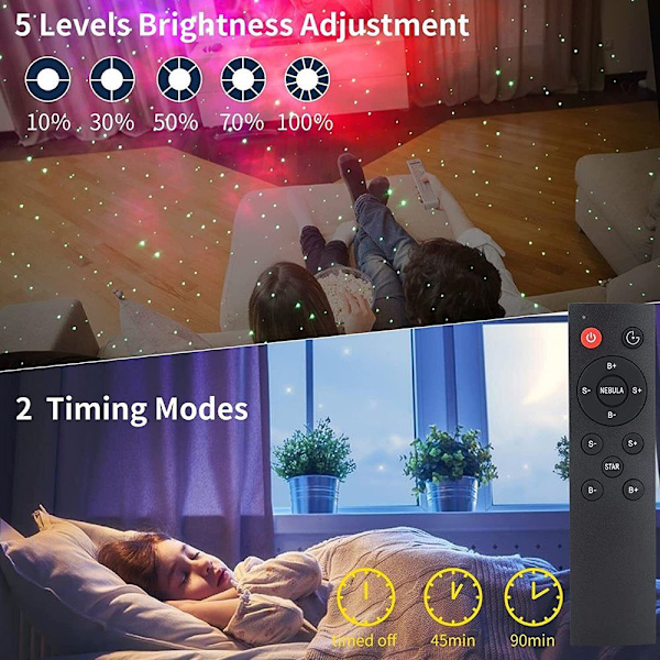 Astronautprojektor Galaxy Starry Sky Night Light
