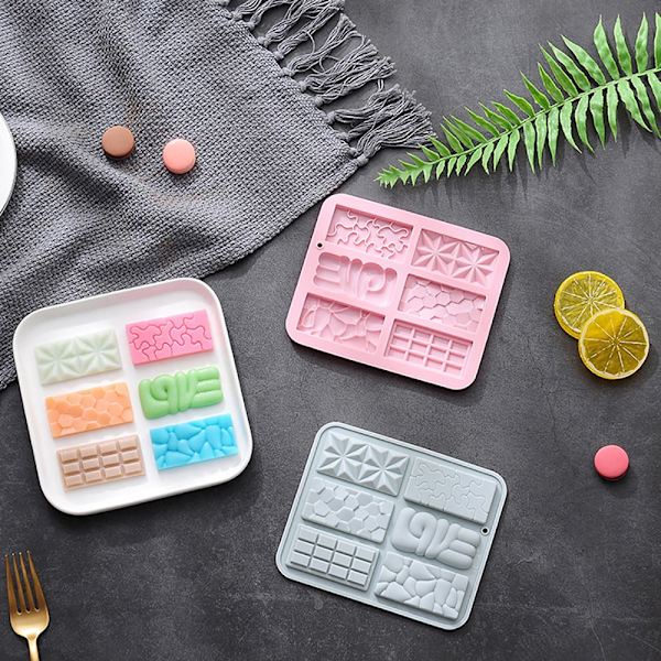 Vohveli silikonimuotti mould MOLD STYLE 1 STYLE 1 pink style 1-style 1