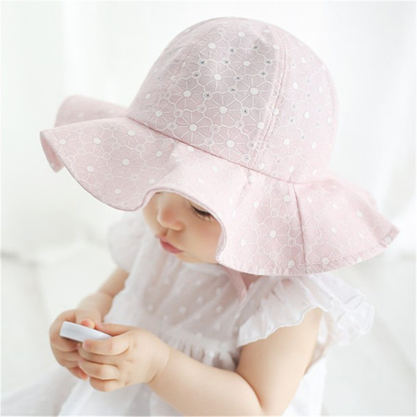 Baby bøttehatt strandhette 5 5