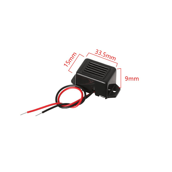 1st Elektroniskt summerlarm Mekanisk summer Constant Tone 12V 12V