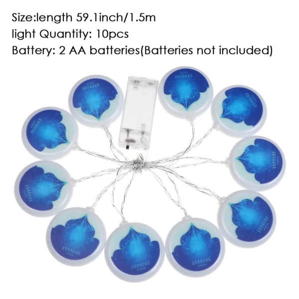 Led Lights String Festival Lamp 01 01