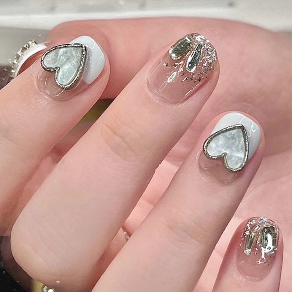 24stk False Nails Short Square X005 X005 X005