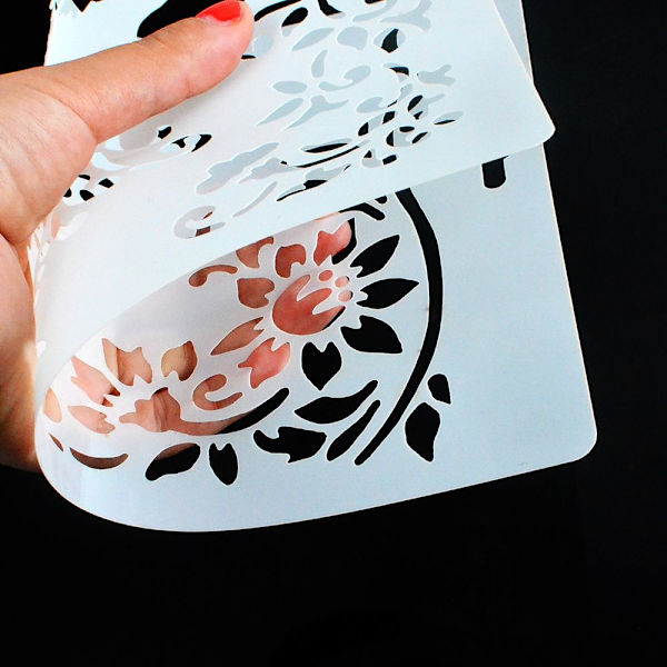 7-stiler for lagdeling av sjablonger Scrapbooking-pregemal 13 13