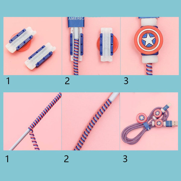 5 st/ set dataledningsskydd Cover 3 3 3