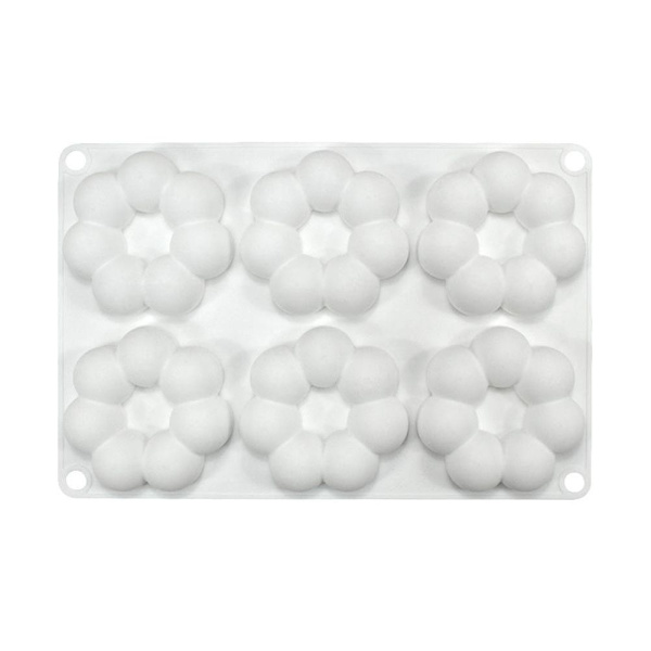 3D Flower Donut Form Form