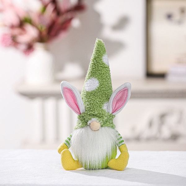 Rudolph Bunny Doll påskedekoration GUL 1 1 yellow 1-1