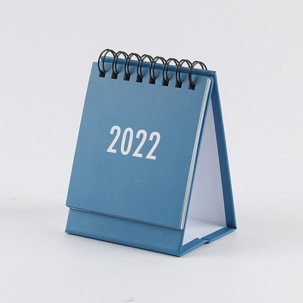 Skrivebordskalender 2022 BLÅ Blue
