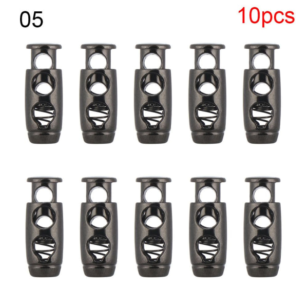 10 stk doble hullstoppere DIY metallklemmestopperledning 5