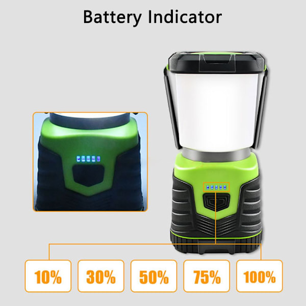 LED Camping Lantern taskulamppu telttavalo