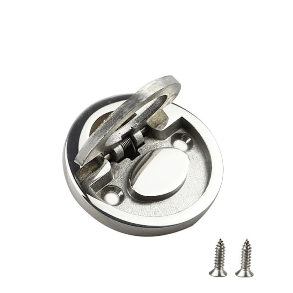 Deck Pull Handle Flush Lift Ring Anti-rattle fjäder