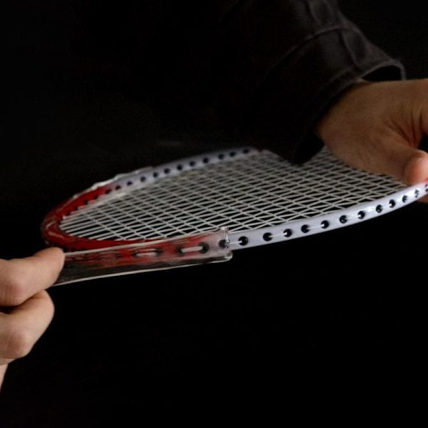 Badmintonracket Head Sticker Paddla skyddstejp Minska