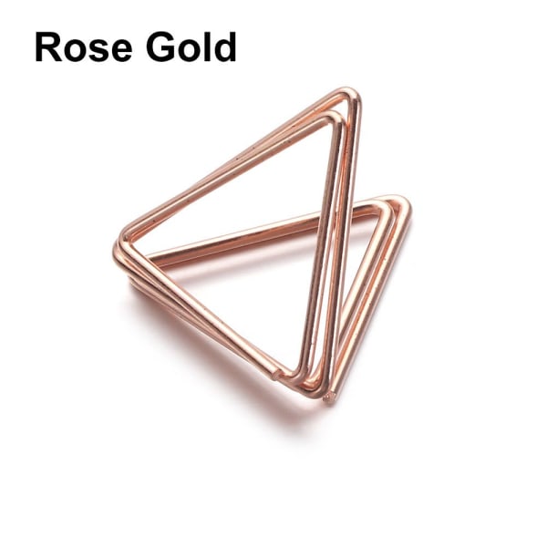 1 STK Bordnumre Holder Pladekort ROSE GULD Rose Gold