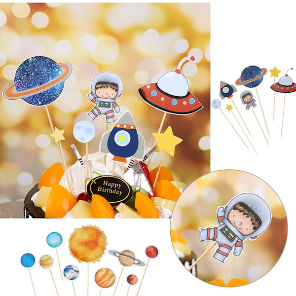 Cake Topper Cupcake koristelu 9 9 9