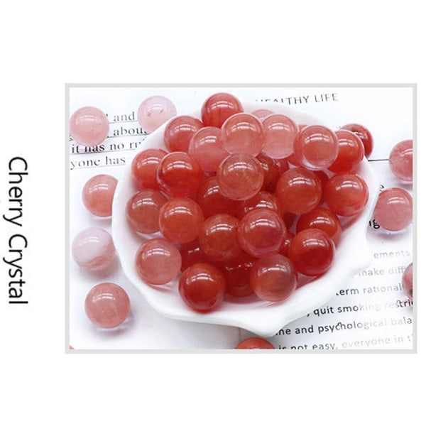 Luonnonkivi parantava parantava kivi 16- KIRSIKAKIDE 16- Cherry Crystal