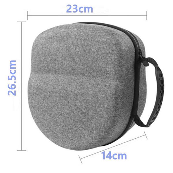 för Oculus Quest 2 Travel Carrying VR Headset Case GRÅ grey