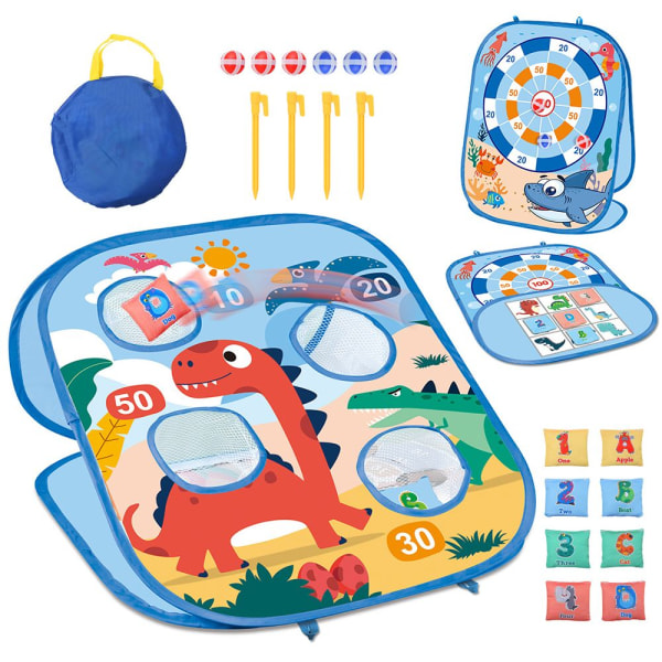 Toss Games Cornhole Toss Game Set DINOSAUR DINOSAUR Dinosaur