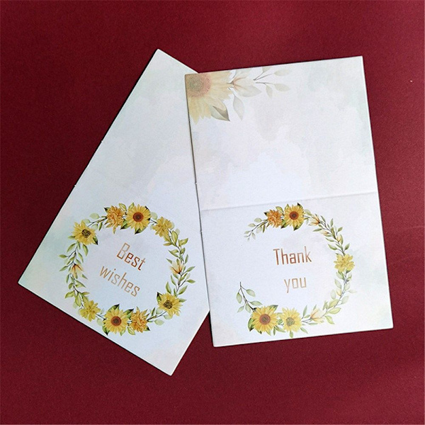 100 stk Gratulasjonskort Thanksgiving Card A-2 A-2 A-2