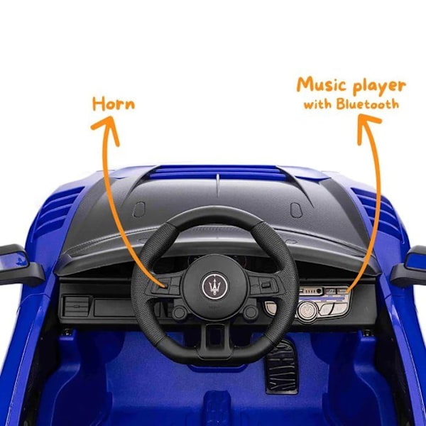 Barnbil 12V - Maserati MC20 GT2 - 1 till 5 år - Blå
