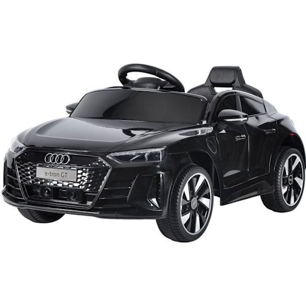 Elbil för Barn - Audi E-tron GT - 12V - 1 till 4 år - Svart Svart