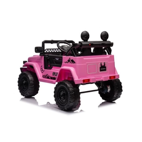 Toyota FJ Cruiser 12 Volt Elbil för barn - Rosa