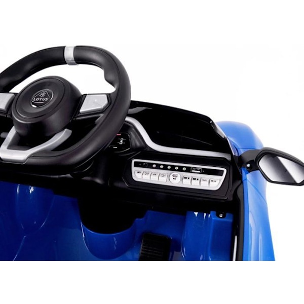 Barnbil - Lotus Emira - 12V Batteri - 1 till 5 år - Blå Blå