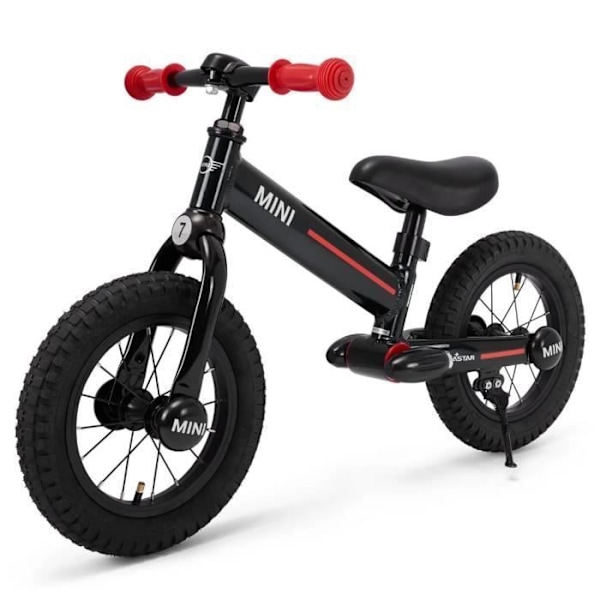 Draisienne Barn MINI - 3 till 6 år - Gummidäck 12" - Svart