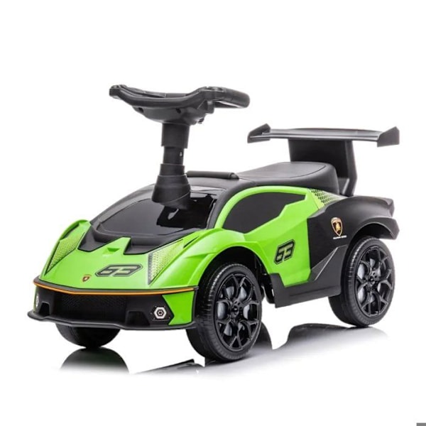 Barnbärande Lamborghini - för spädbarn - 1 till 3 år - Grön Grön