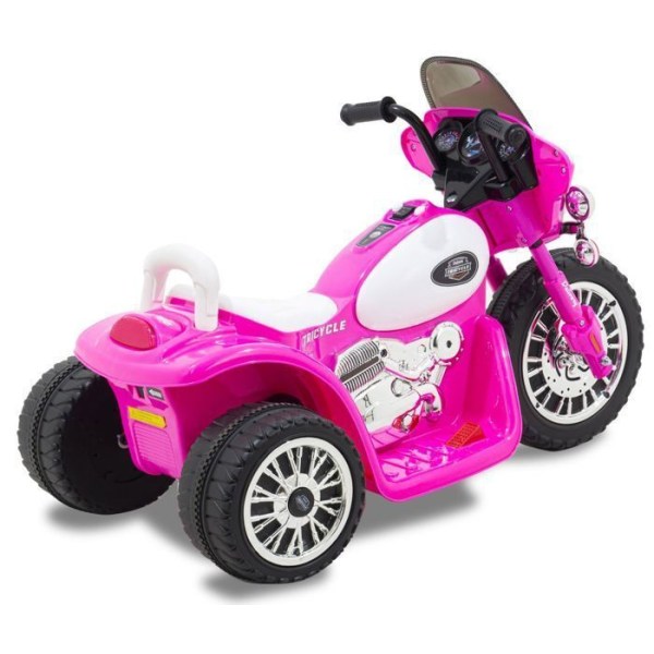 Elmotorcykel för barn Wheely Pink - Kijana - 2 hjul - 6V - 4km/h - 1-3 år Rosa