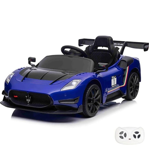 Barnbil 12V - Maserati MC20 GT2 - 1 till 5 år - Blå