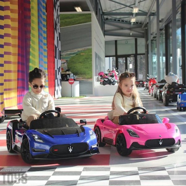 Barnbil 12V - Maserati MC20 GT2 - 1 till 5 år - Blå