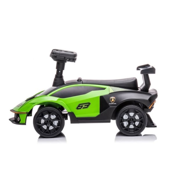 Lamborghini Child Ride-On - Push Car med fack och horn - Grön