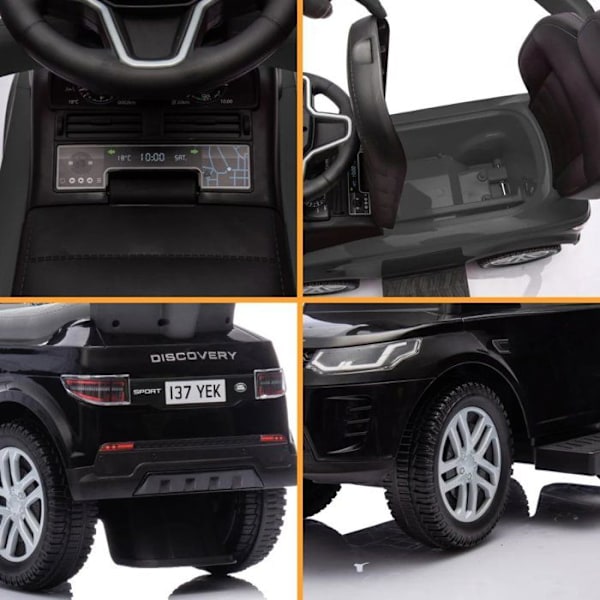 Barnbärare 2-i-1 - Land Rover Discovery - 1 till 3 år - Svart Svart