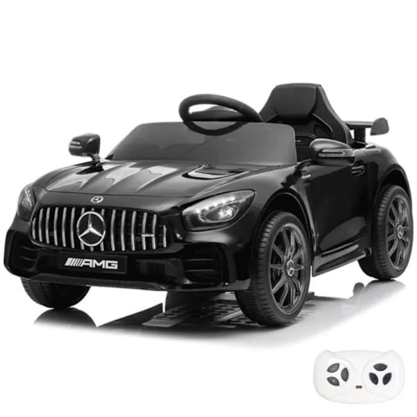 Elbil Barn 12V - Mercedes GT-R AMG - 1 till 5 år - Svart