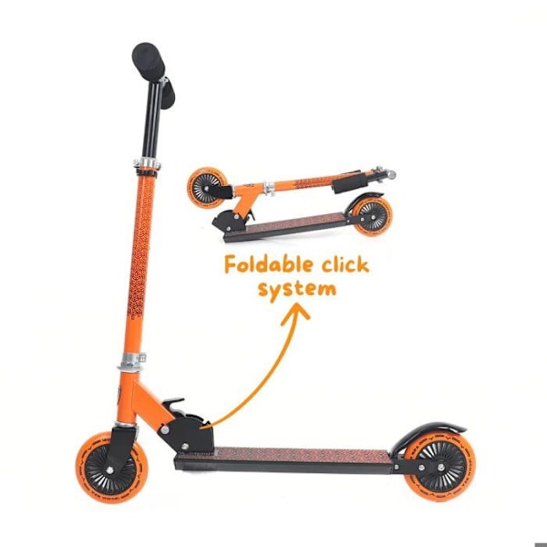 Fällbar Sparkcykel för Barn Lamborghini - 3 till 6 år - Orange Orange