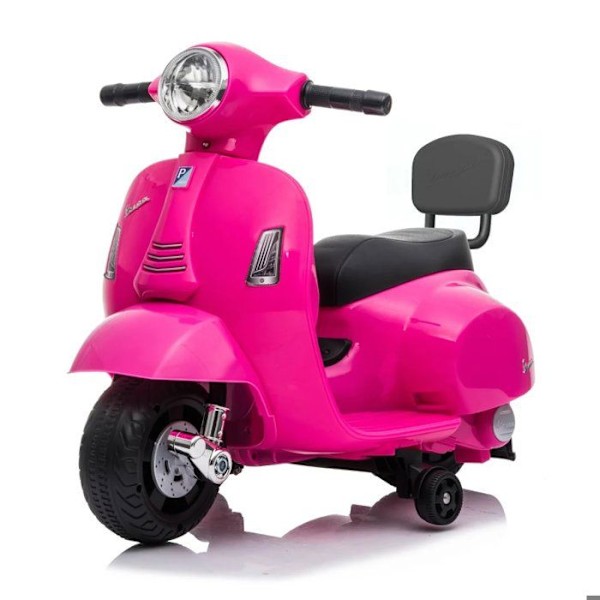 Eltruck för barn - Vespa GTS - 6V - 1 till 3 år - Rosa Rosa