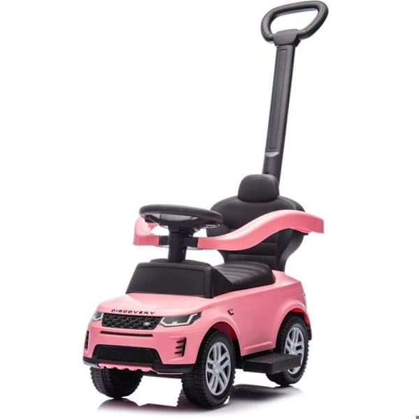 Porteur Barn 2-i-1 - Land Rover Discovery - 1 till 3 år - Rosa Rosa