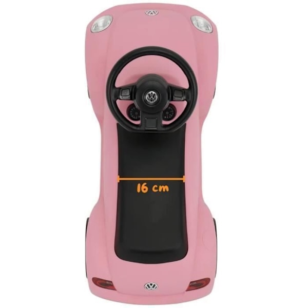 Barnbärande Volkswagen Beetle - för spädbarn - 1 till 3 år - Rosa