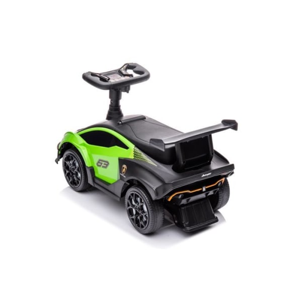 Lamborghini Child Ride-On - Push Car med fack och horn - Grön