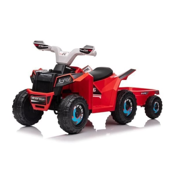 Electric Children's Quad Beast Red 6V - Blandat - 4 hjul - Batteri - Utomhus - 3 år