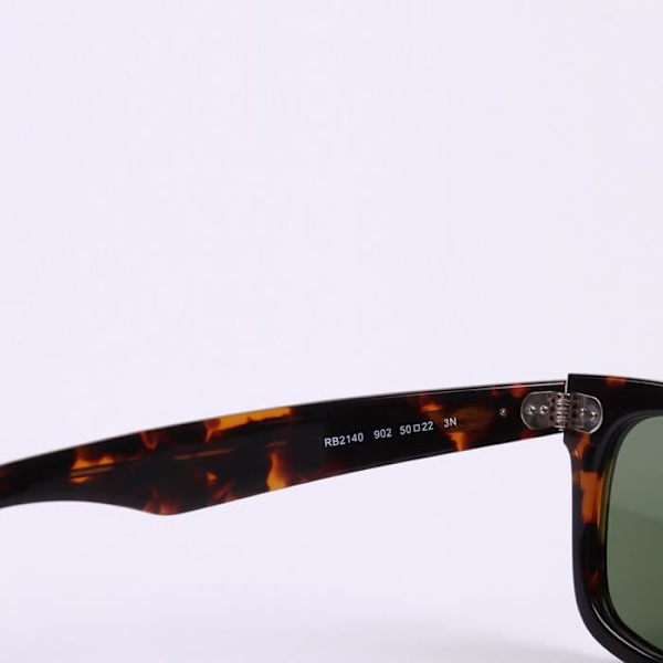 Solglasögon - Ray Ban - RB 2140 902 WAYFARER - 50mm - Svart - Kategori 2 skydd Svart