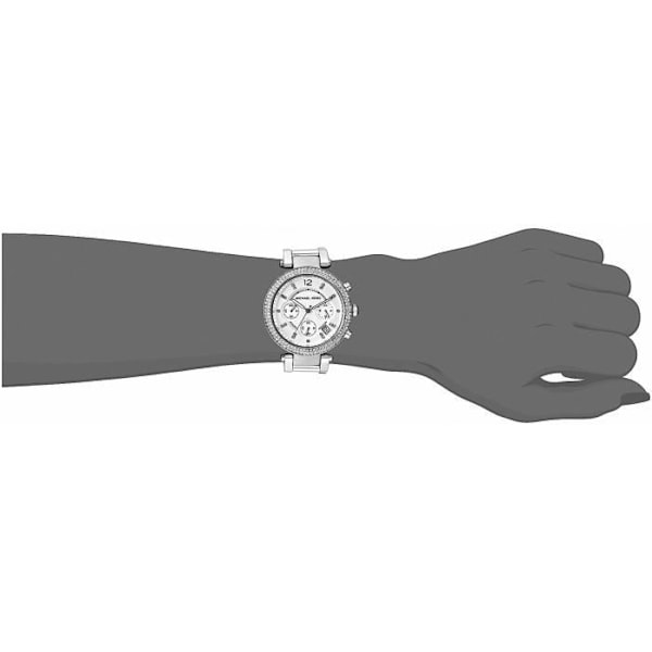 Dameur - Michael Kors - MK5353 - Quartz - Rustfrit stål - Guld og hvid Guld, vit