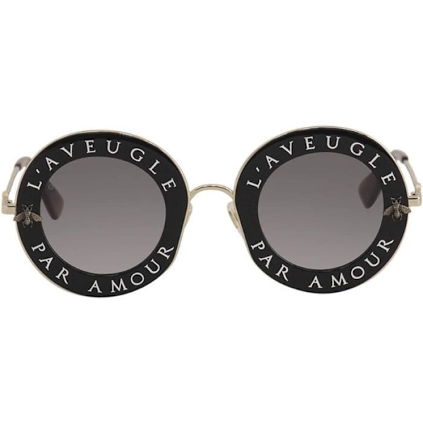 Gucci solglasögon L'aveugle par amour GG0113S-001 gyllene