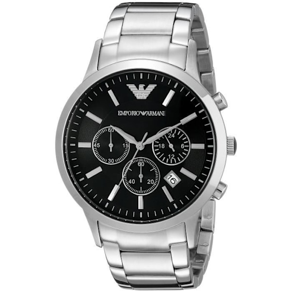 Ur - Emporio Armani - AR2434 - Rustfrit stål - Sort - 5 ATM vandtæthed Svart