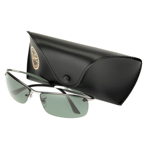 RAY BAN Unisex Square Solbriller - Kategori 3 - Metal stel - Polycarbonat linser Grågrön