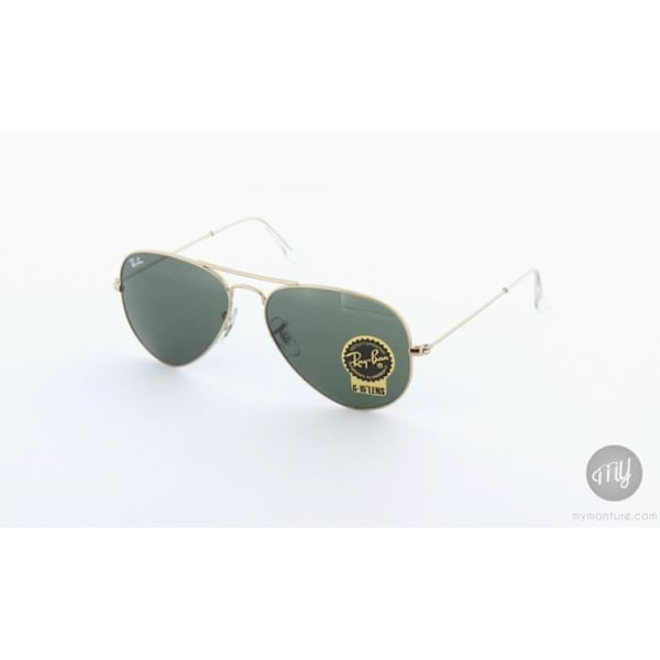 Solglasögon dam RAYBAN RB 3025 AVIATOR W3234-55/14 Guld, metall