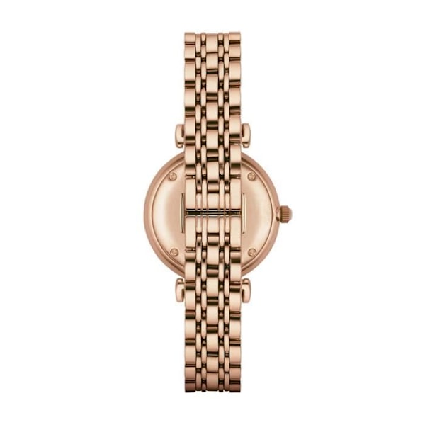 Ur - Emporio Armani - AR1909 - Roseforgyldt rustfrit stål - 3 ATM vandtæt - Perlemor urskive rosa guld