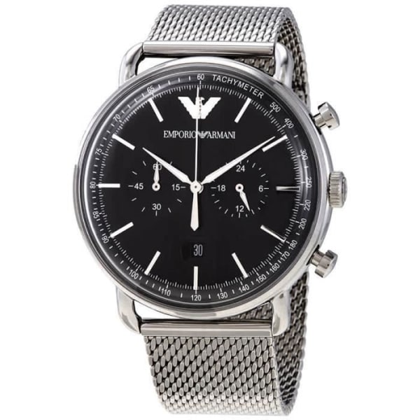 OZ4EU Armbåndsur - Herre - Aviator Chronograph - Quartz - Sort