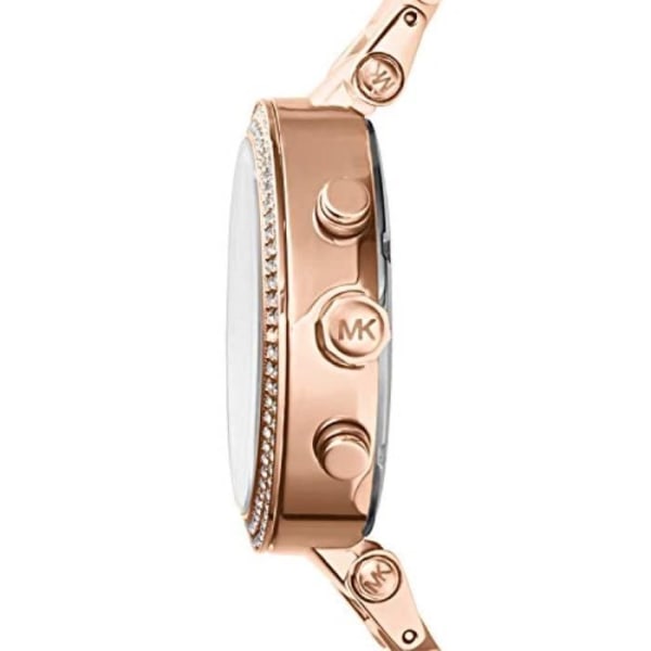 Armbandsklocka BX4IV Damklocka MK5896 - MICHAEL KORS - Svart - Roséguld - Stål